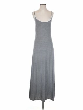POL Black and White Striped Lace Detail Boho Maxi Dress• Small